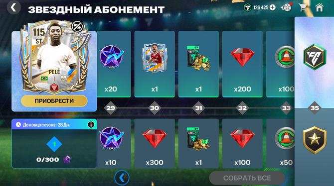 ⭐️ Абонемент ГОДОВЩИНЫ 115 PELE